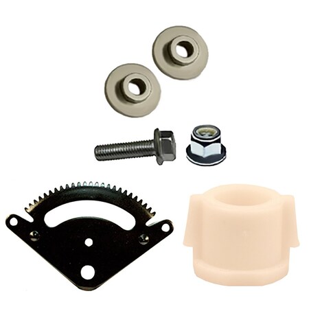 Aic Replacement Parts Fits John Deere L118 L120 L130 SELECTIVE SECTOR GEAR w/BUSHINGS AY-FRN30-0023